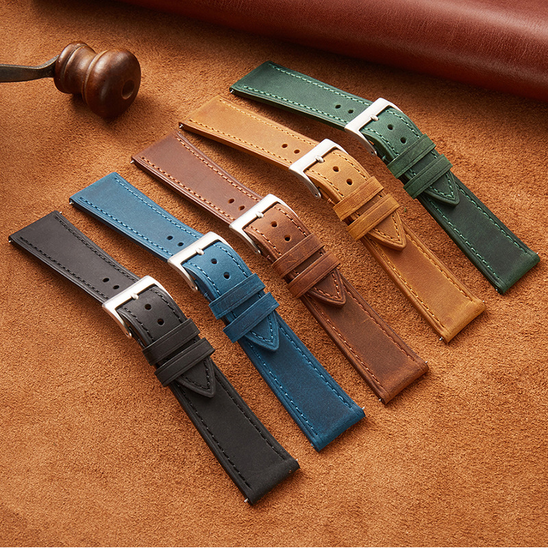 Canvas Strap Watch - Vintage Watch Strap Quick Release 18mm