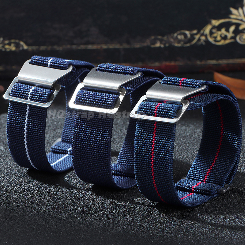 18/20/22mm Elastic Nylon Watch - Parachute Strap Elastic recensie en prijs