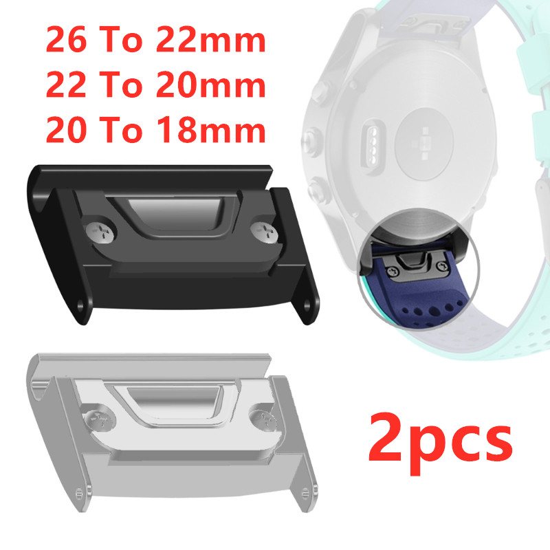 2pcs Watch Band Adapters 26mm  - Silicone Watch Band 22Mm recensie en prijs