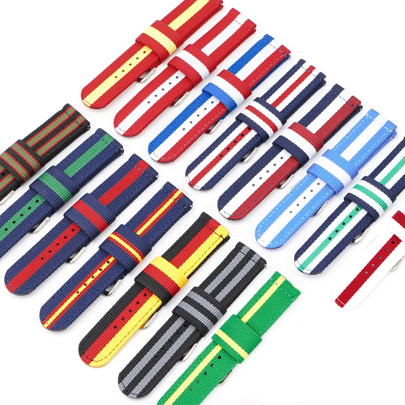 Nylon Watch Strap 20mm 22mm Qu - Canvas Strap Watch recensie en prijs