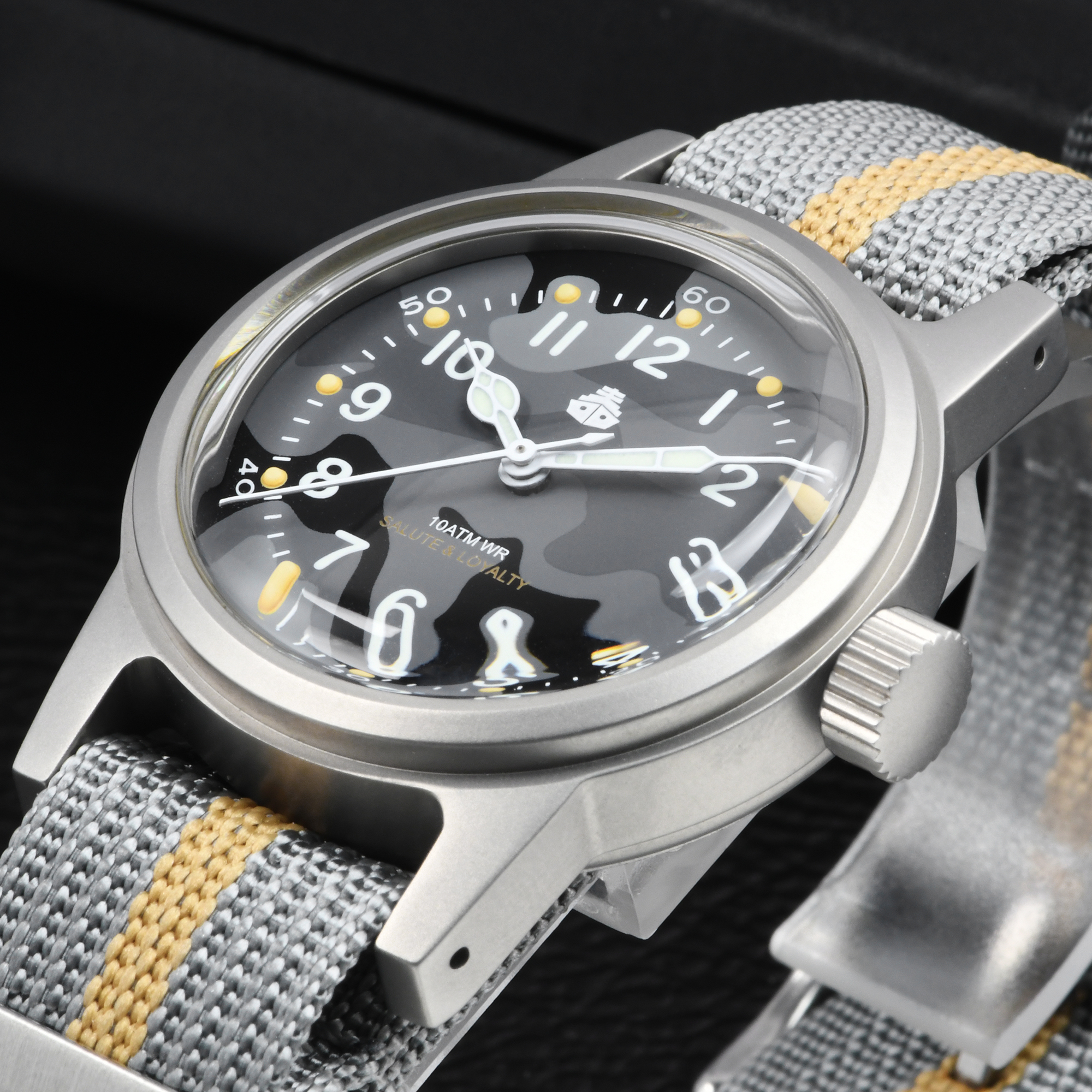 TEKAPO Replica World War II Re - Canvas Strap Watch recensie en prijs