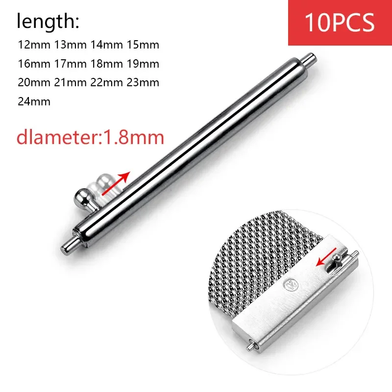 22MM 20MM 10PCS 1.8mm Diameter - Spring Bar Tool Set recensie en prijs
