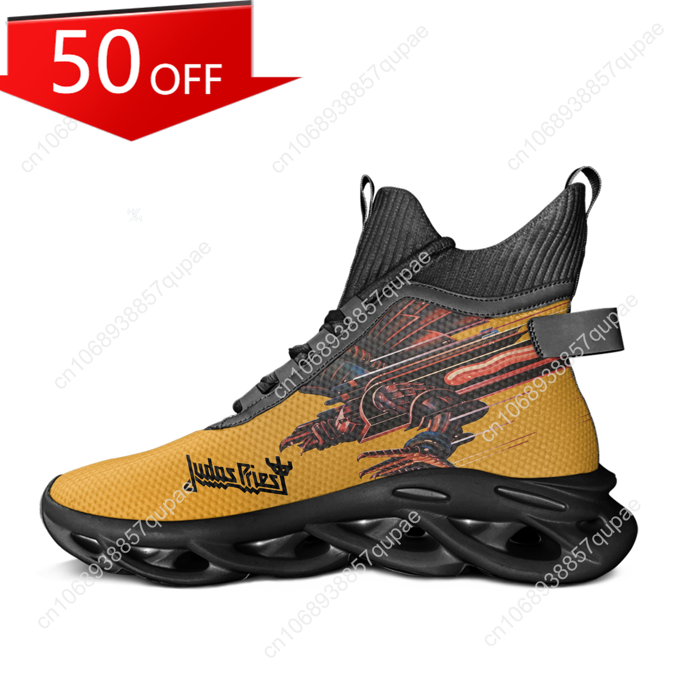 Judas Priest High Top Flats Sn - Mesh Strap Metal recensie en prijs