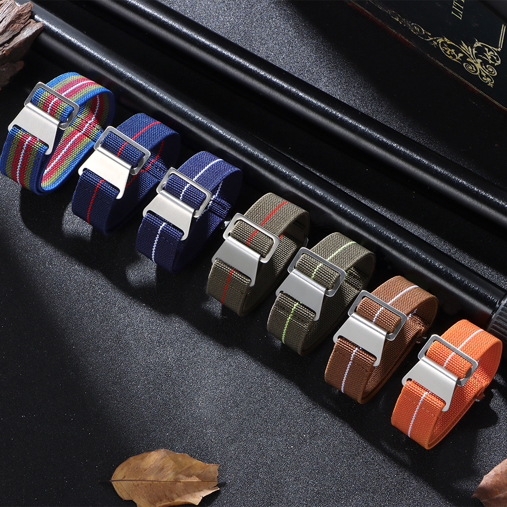 Elastic Watch Strap 18mm 20mm  - Parachute Strap Elastic recensie en prijs
