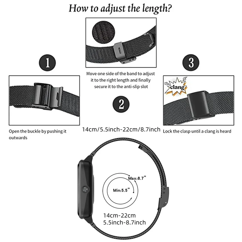 Metal Bands for Huawei Band 6/ - Mesh Strap Metal recensie en prijs