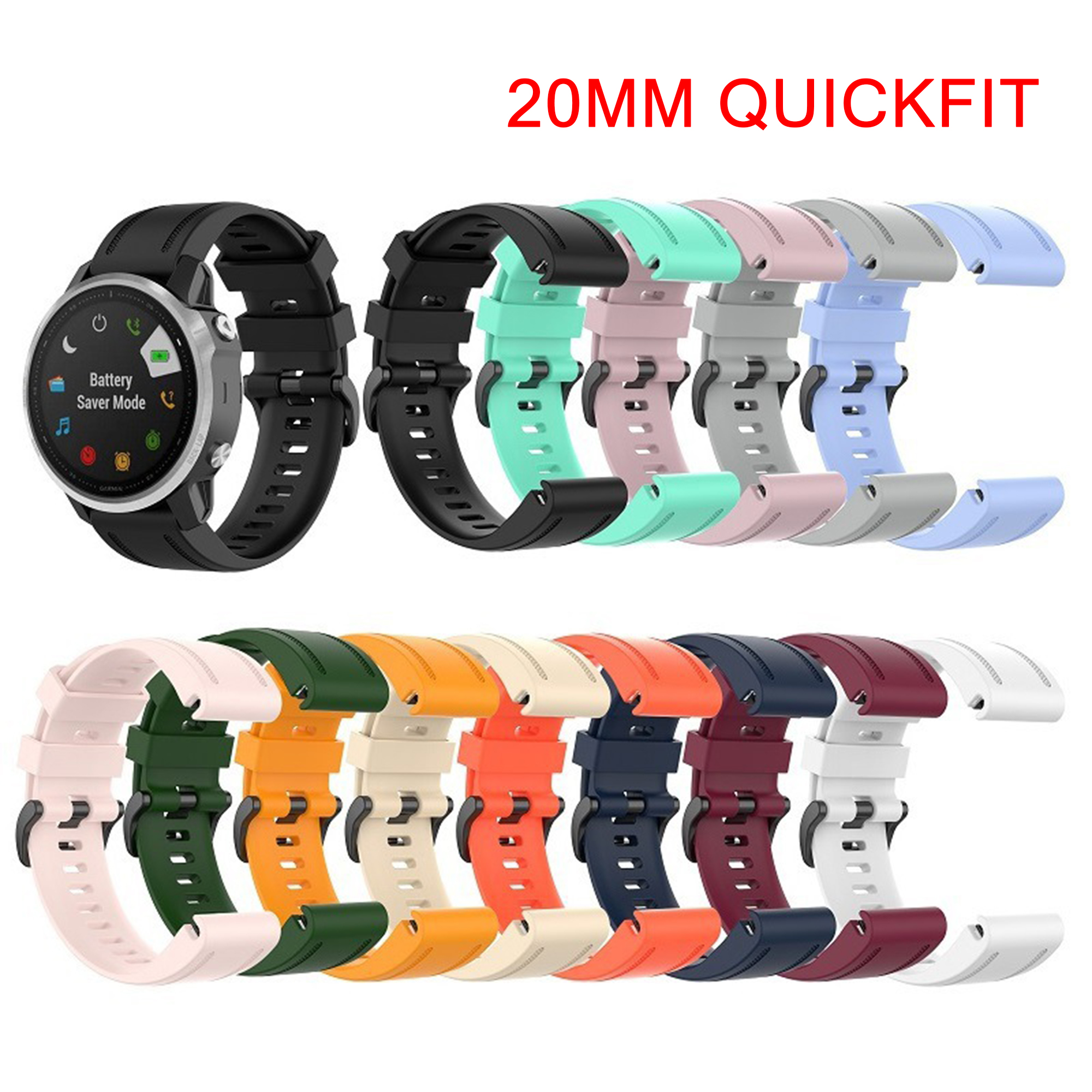Watch Bands For Garmin Fenix 8 - Silicone Watch Band 22Mm recensie en prijs