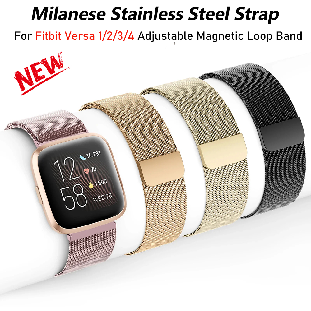 Milanese Strap for Fitbit Vers - Milanese Loop Magnetic recensie en prijs