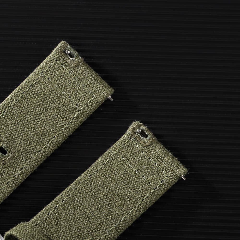 Nylon Woven Canvas Watch Band  - Perlon Strap Woven recensie en prijs