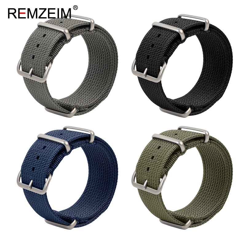 New Ribbed Nylon Watch Strap 1 - Canvas Strap Watch recensie en prijs