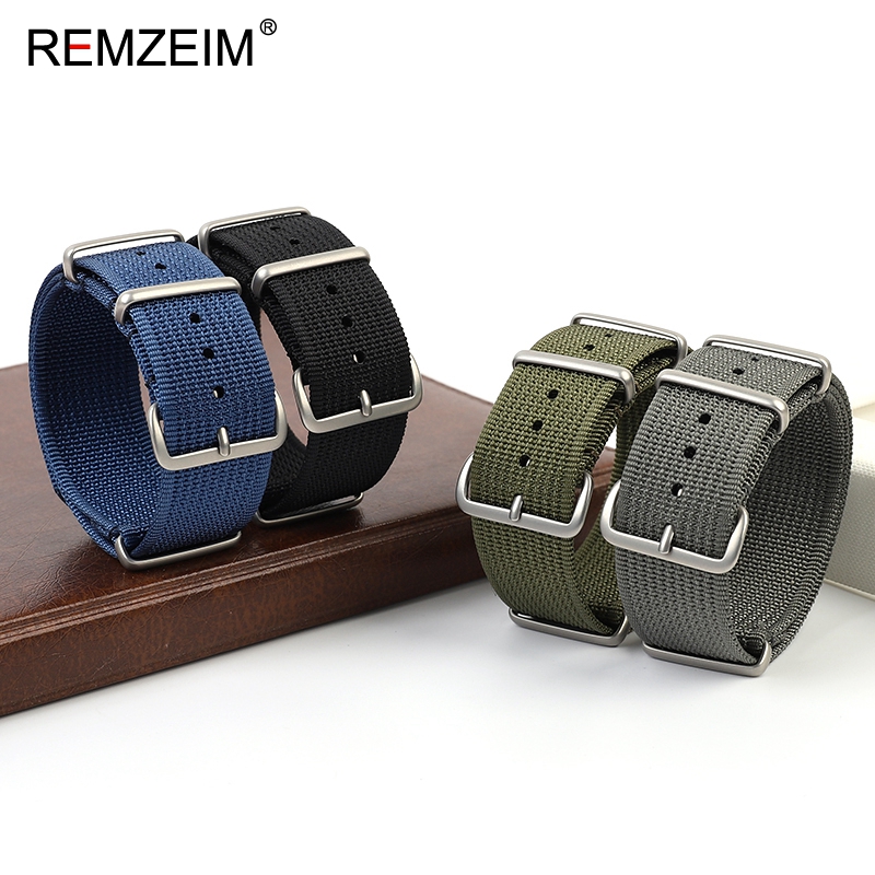 New Ribbed Nylon Watch Strap 1 - Canvas Strap Watch recensie en prijs