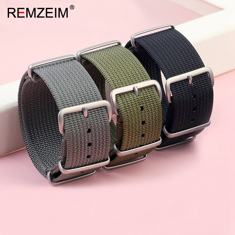 New Ribbed Nylon Watch Strap 1 - Canvas Strap Watch recensie en prijs