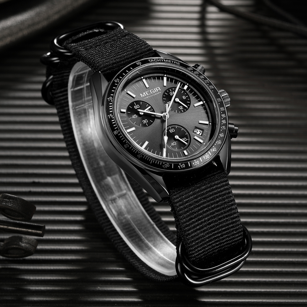 MEGIR New Luxury Men's Watches - Canvas Strap Watch recensie en prijs