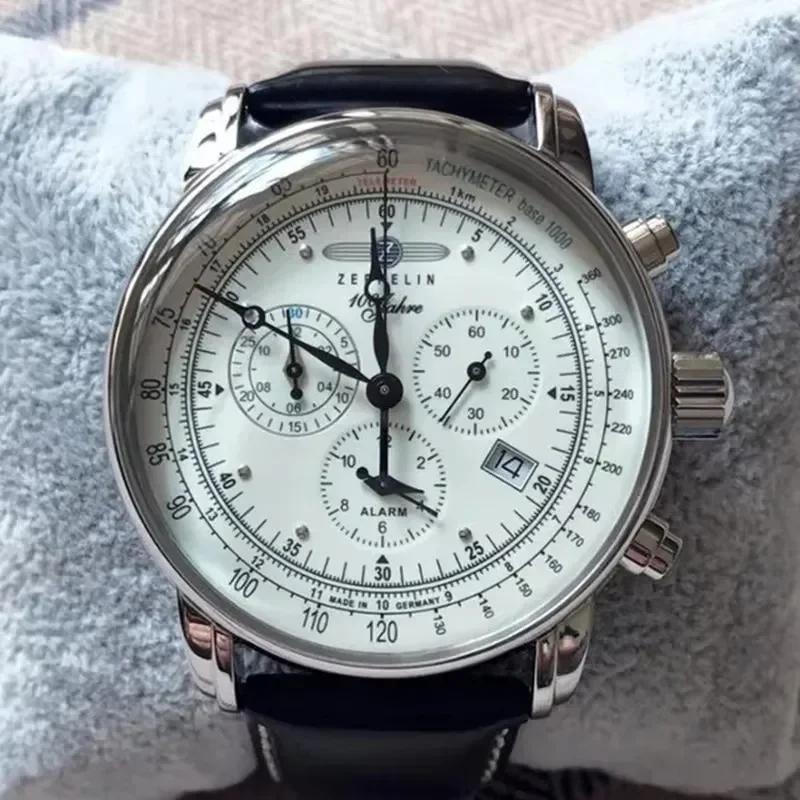 Zeppelin Airship Automatic Dat - Leather Watch Band Men recensie en prijs