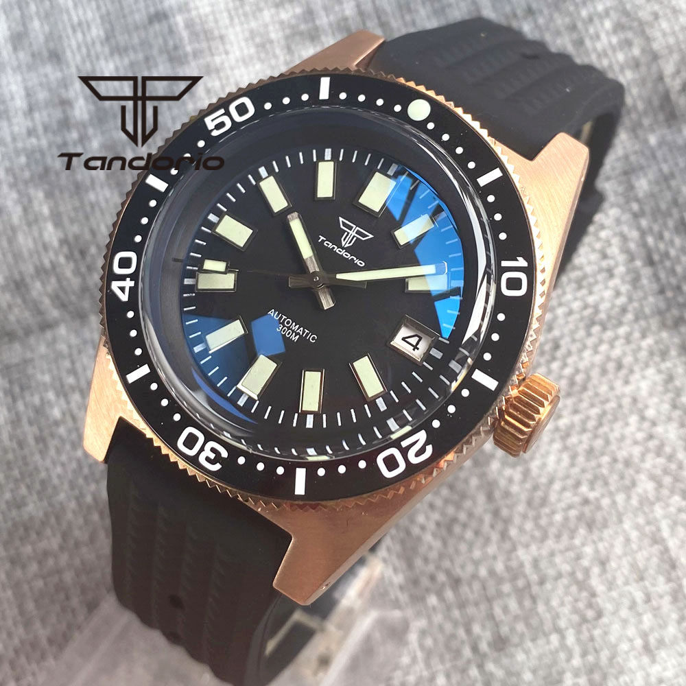 Tandorio 62 MAS CUSN8 Solid Br - Rubber Strap Diver recensie en prijs