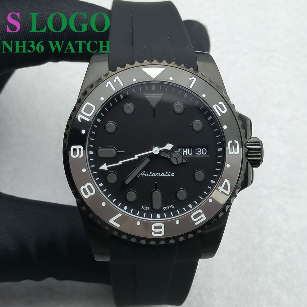 40MM NH36 Watch Black Men's St - Stainless Bracelet Diver recensie en prijs