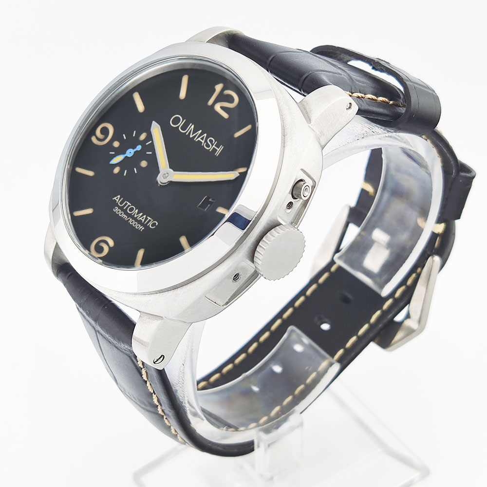 44mm Men's watch Seagull st255 - Stainless Bracelet Diver recensie en prijs