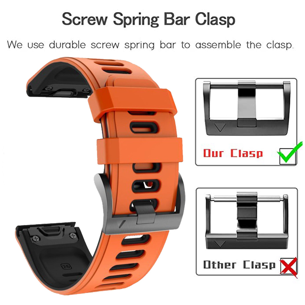 Replacement Watchbands 22mm 26 - Silicone Watch Band 22Mm recensie en prijs