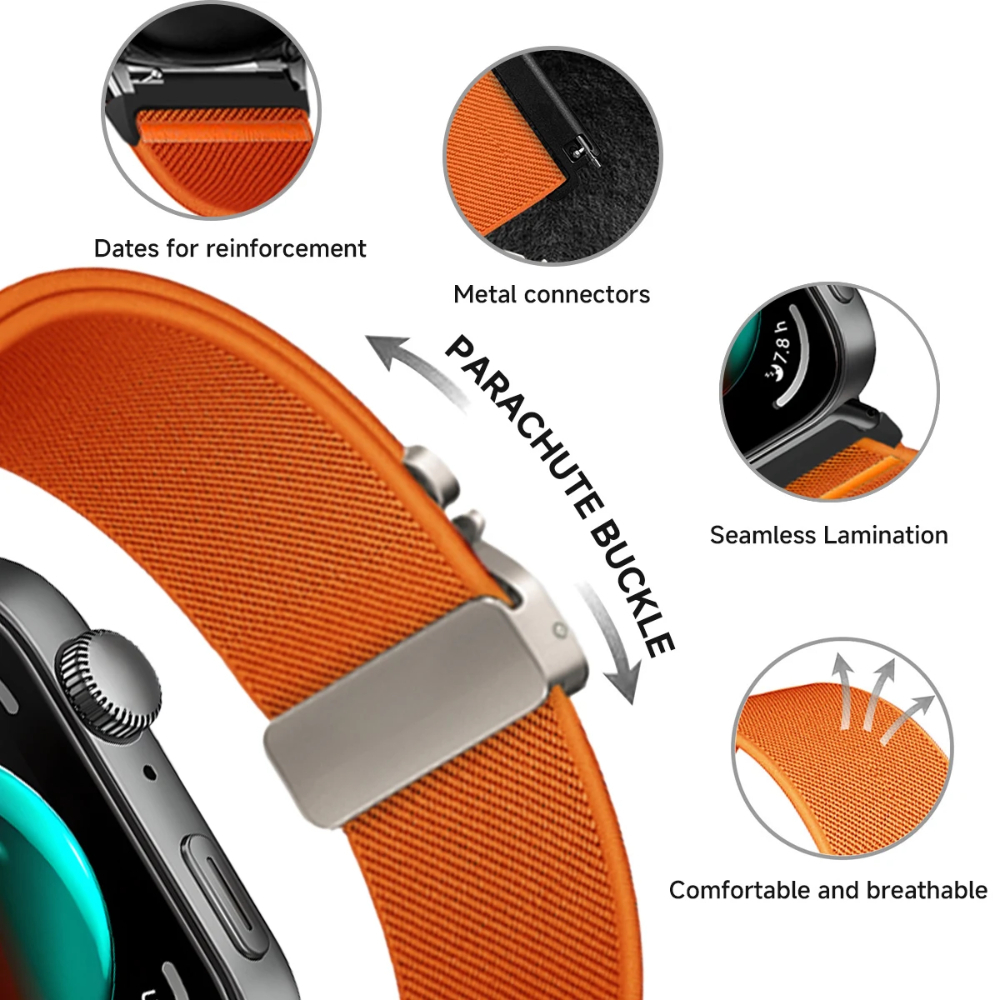 Parachute Buckle Nylon Band fo - Parachute Strap Elastic recensie en prijs