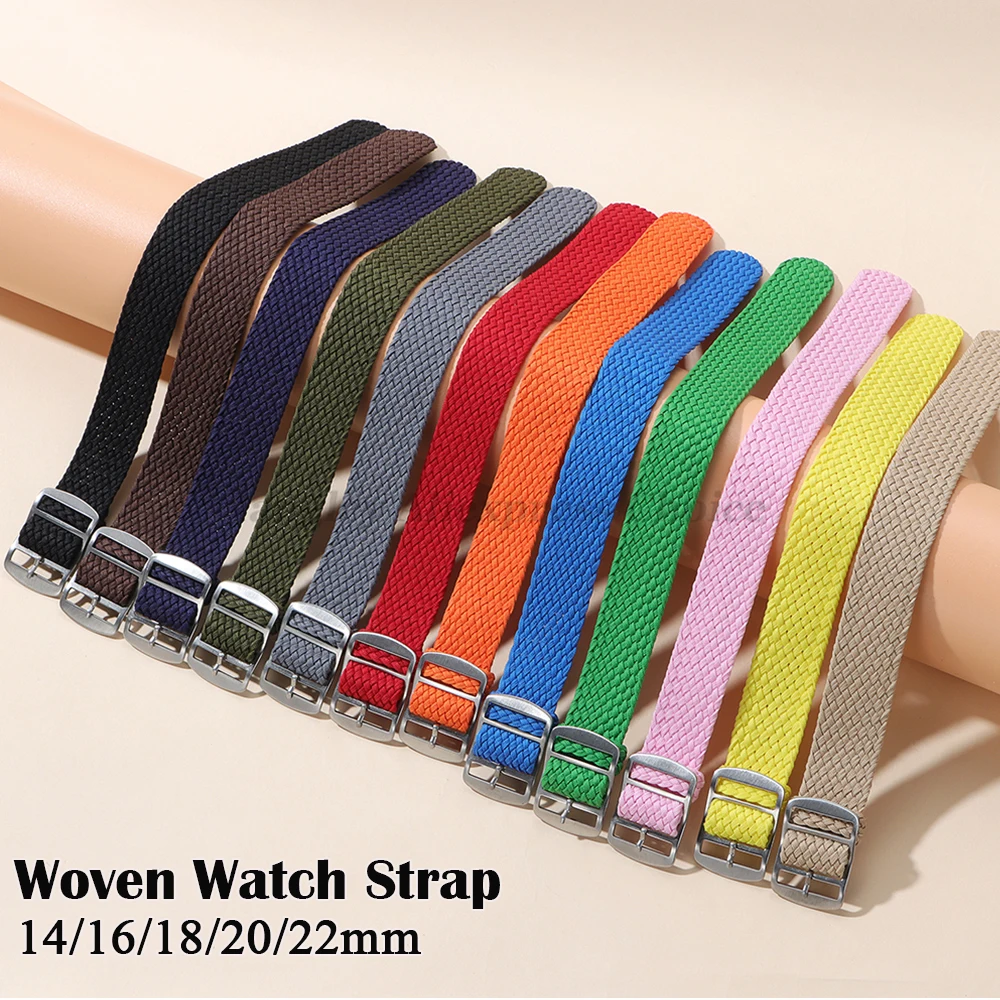 14mm 16mm 18mm 20mm 22mm Fabri - Perlon Strap Woven recensie en prijs