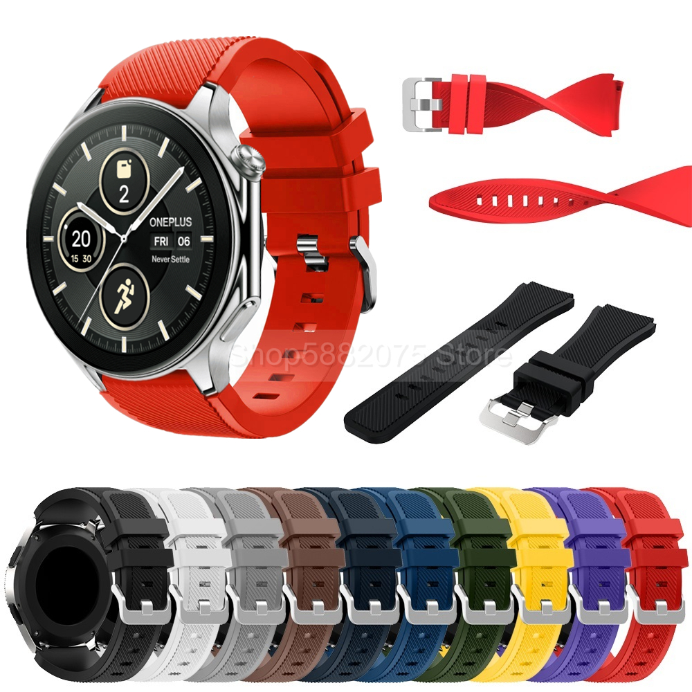 22mm Silicone Strap For OPPO W - Silicone Watch Band 22Mm recensie en prijs
