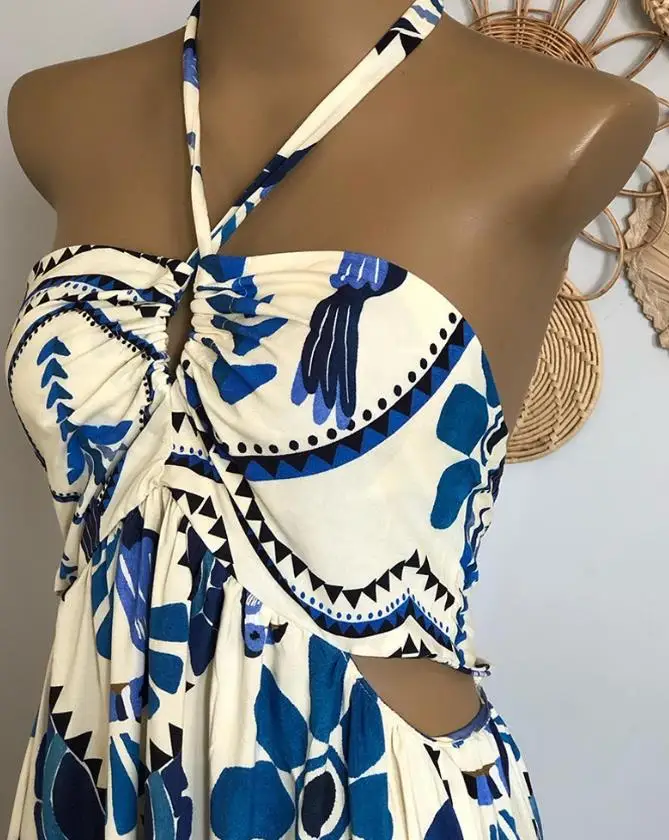 Summer Dress Woman  Vintage Tr - Tropic Strap Vintage recensie en prijs