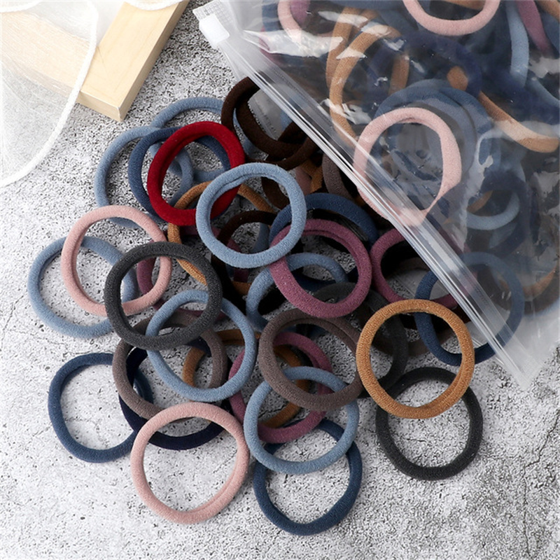 50PCS/Set Women Girls Basic Ha - Silicone Band Women recensie en prijs