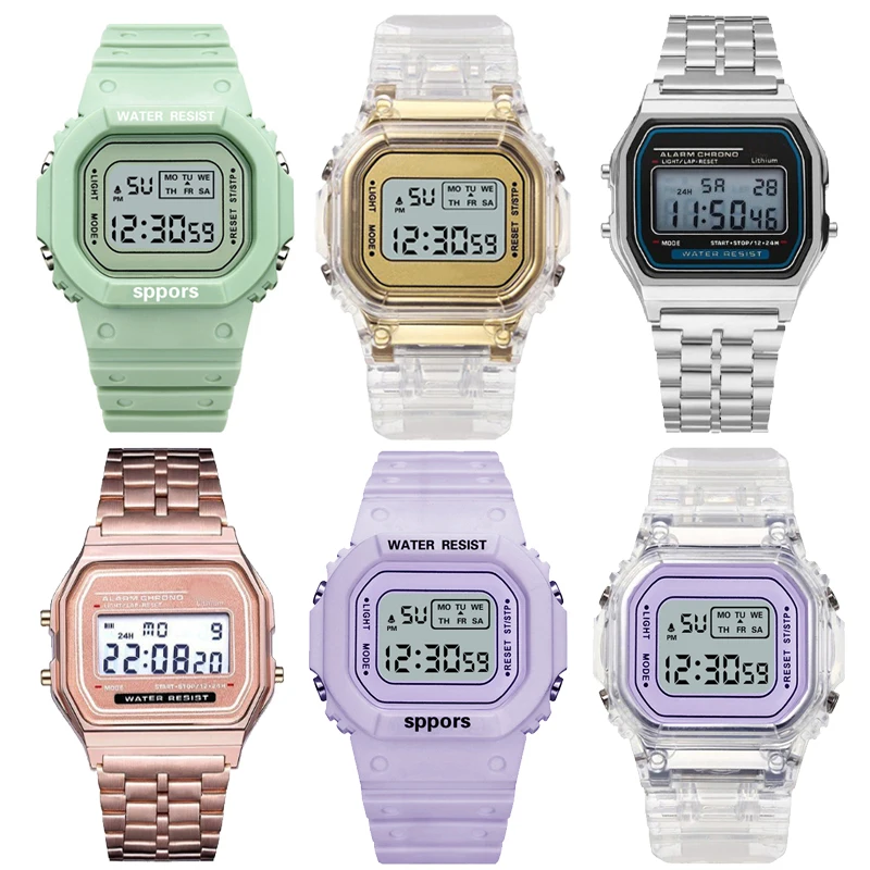 PCV/F91W Steel Strap Watch LED - Tropic Strap Vintage recensie en prijs