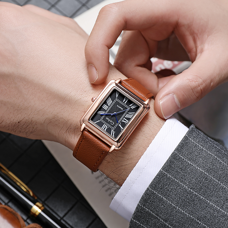 New Fashion Luxury Designer Re - Leather Watch Band Men recensie en prijs