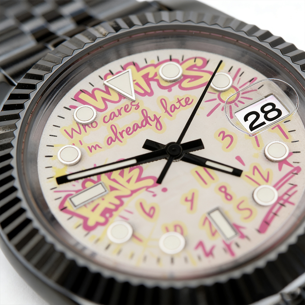 Graffiti watch Luxury Watch ch - Stainless Bracelet Diver recensie en prijs