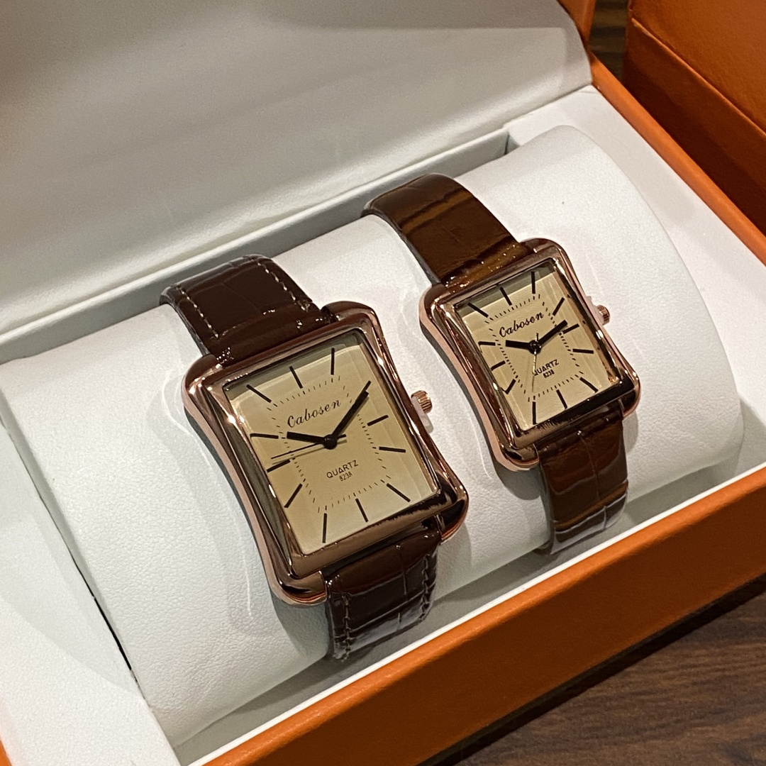 Couple Watch Quartz Movement B - Leather Watch Band Men recensie en prijs