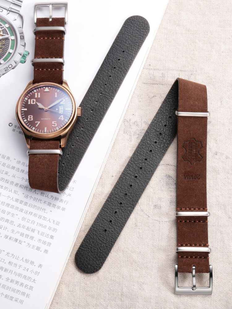 HEMSUT Genuine Leather Watch B - Tropic Strap Vintage recensie en prijs