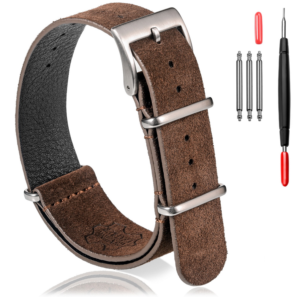 HEMSUT Genuine Leather Watch B - Tropic Strap Vintage recensie en prijs