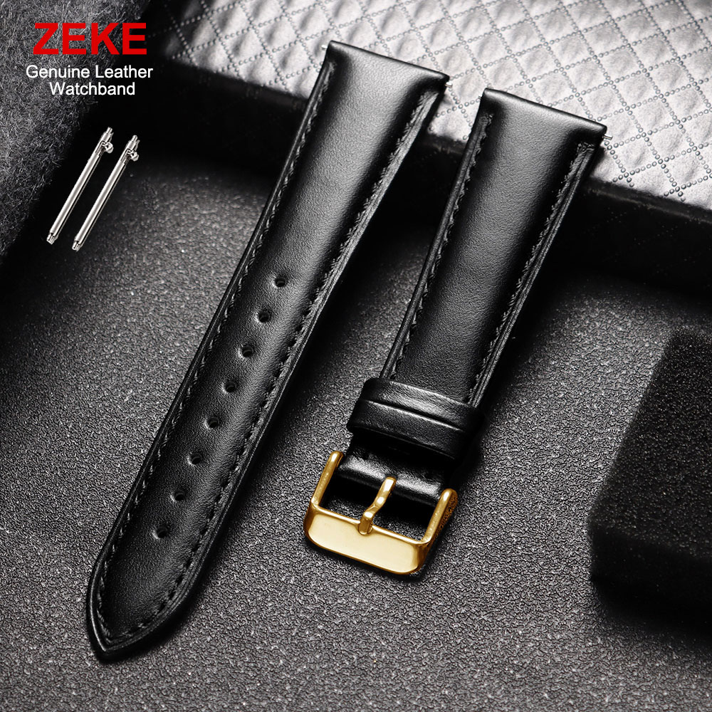 Genuine Leather Wristwatch Ban - Leather Strap Quick Release recensie en prijs