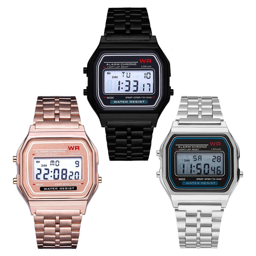F-91W Steel Strap Watch Men Vi - Tropic Strap Vintage recensie en prijs