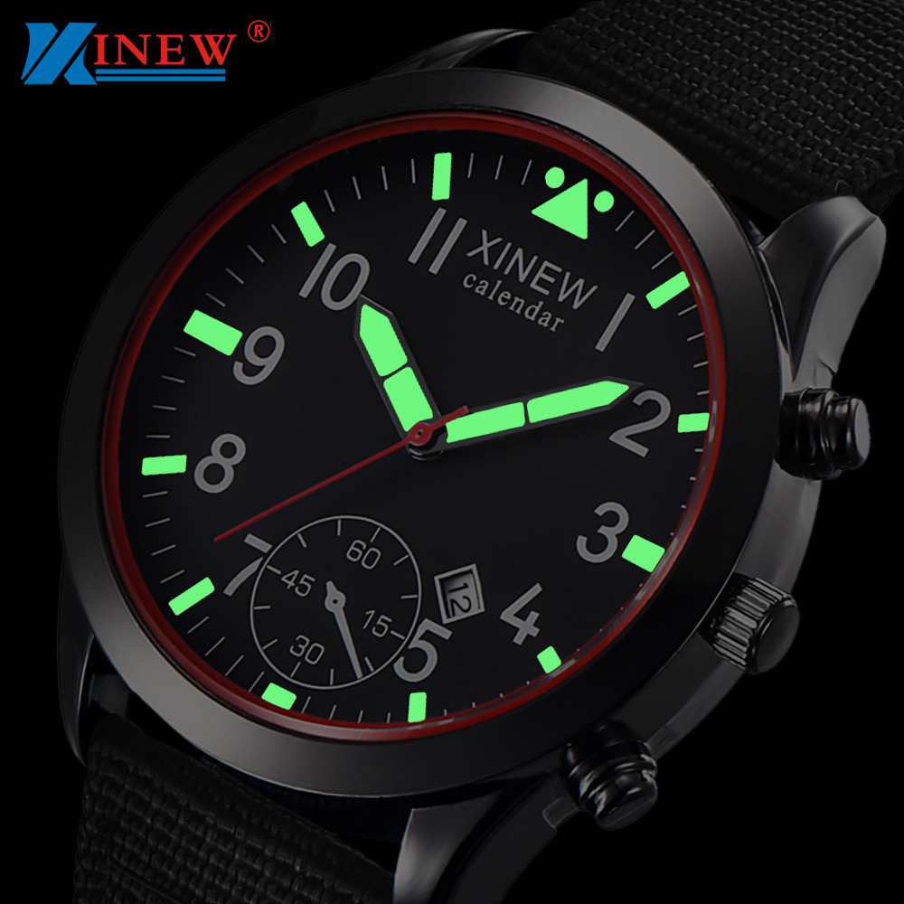 2020 XINEW Watches Men Fashion - Canvas Strap Watch recensie en prijs