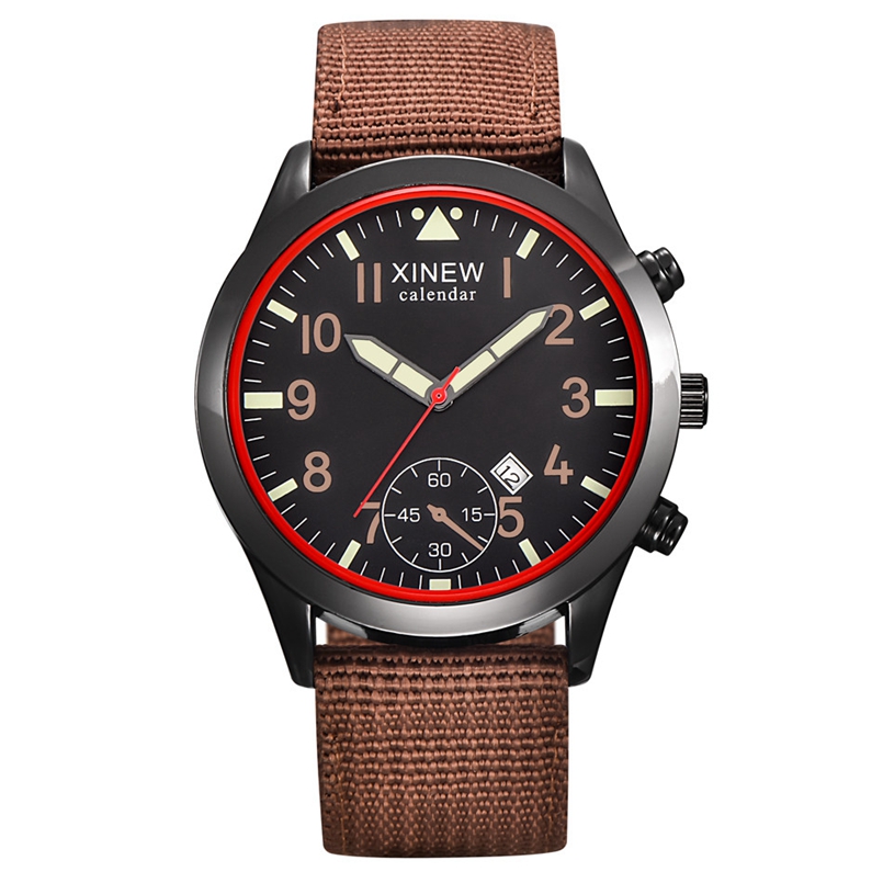 2020 XINEW Watches Men Fashion - Canvas Strap Watch recensie en prijs