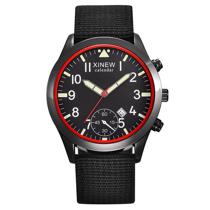 2020 XINEW Watches Men Fashion - Canvas Strap Watch recensie en prijs