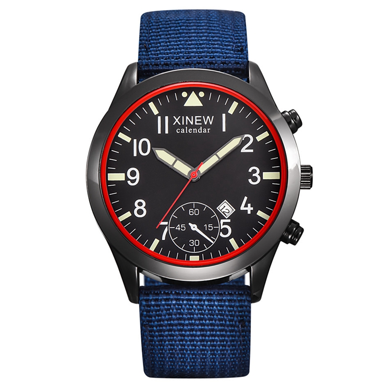 2020 XINEW Watches Men Fashion - Canvas Strap Watch recensie en prijs