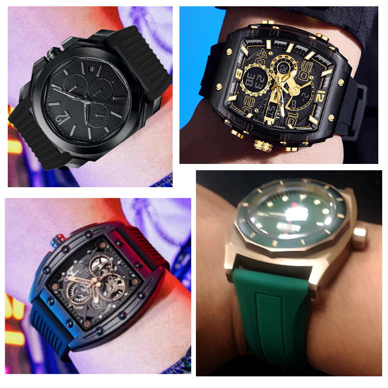20mm 22mm 24mm 26mm 28mm 30mm  - Rubber Strap Diver recensie en prijs