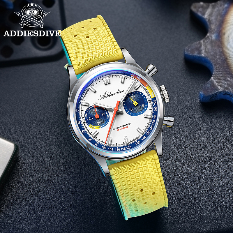 ADDIESDIVE Fashion Men's Quart - Rubber Strap Diver recensie en prijs