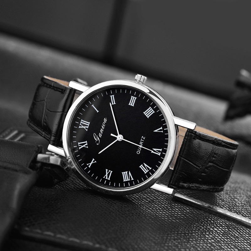 Men's Watch Fashion Arabic Qua - Leather Watch Band Men recensie en prijs