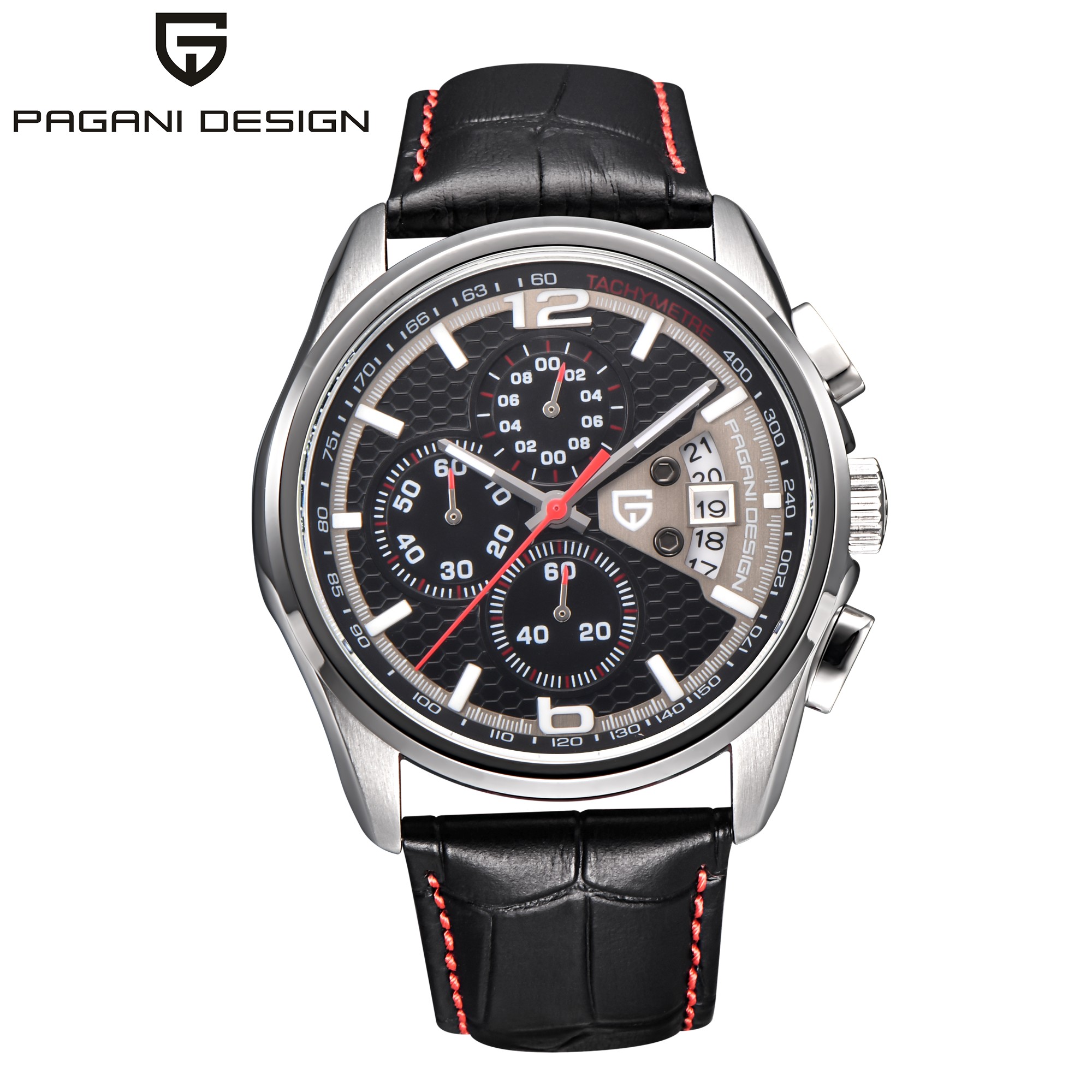 Pagani PD3306 Mens Quartz Watc - Leather Watch Band Men recensie en prijs