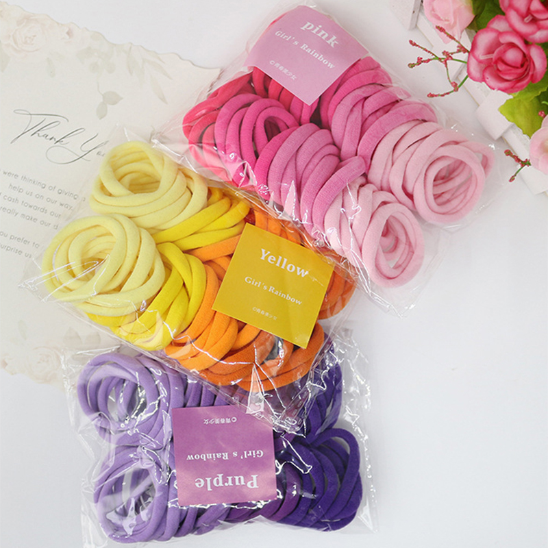 50PCS/Set Women Girls Basic Ha - Silicone Band Women recensie en prijs