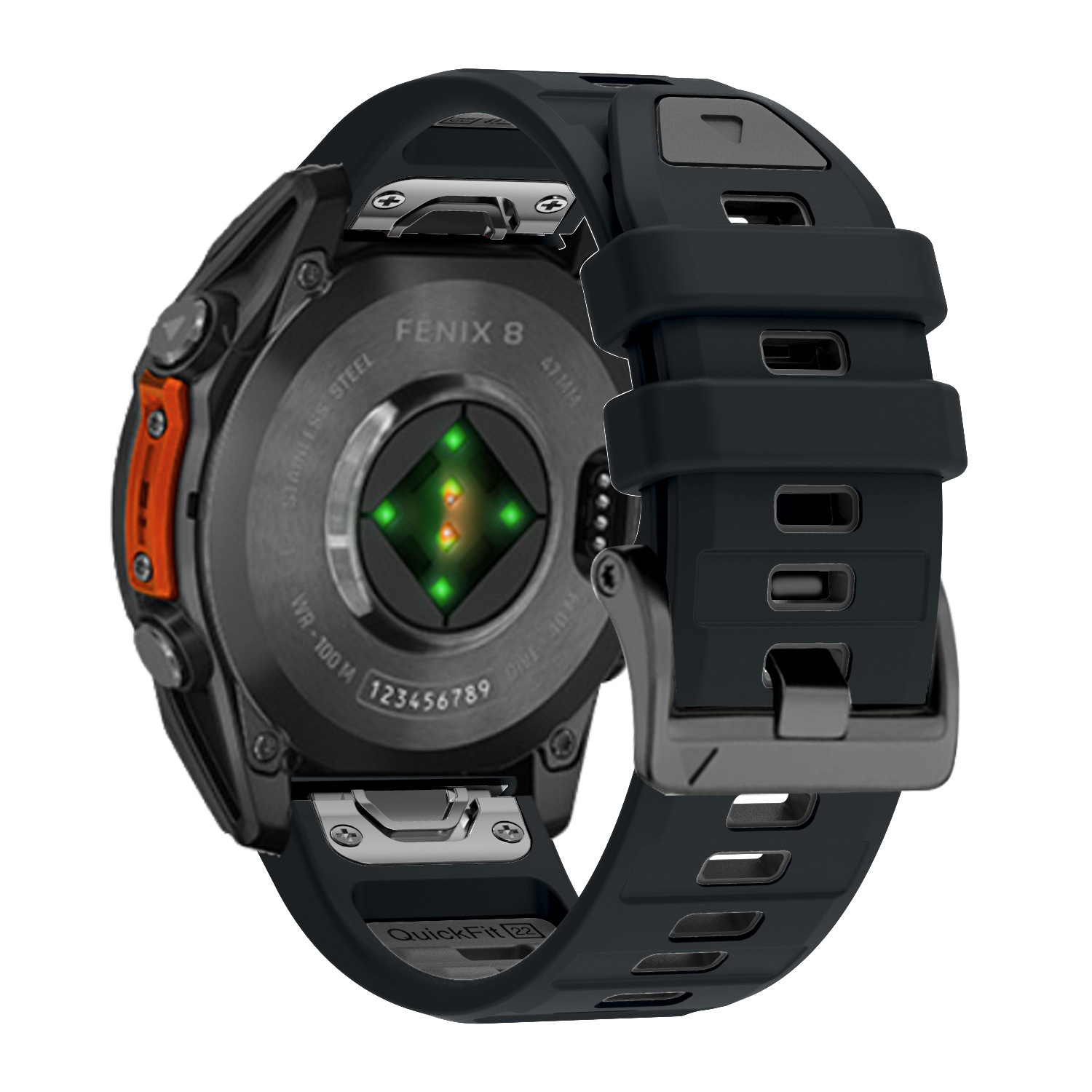 QuickFit 26mm 22mm Silicone Wa - Silicone Watch Band 22Mm recensie en prijs
