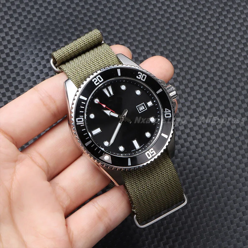 Ribbed Nylon Watch Strap 18mm  - Nato Strap Nylon recensie en prijs