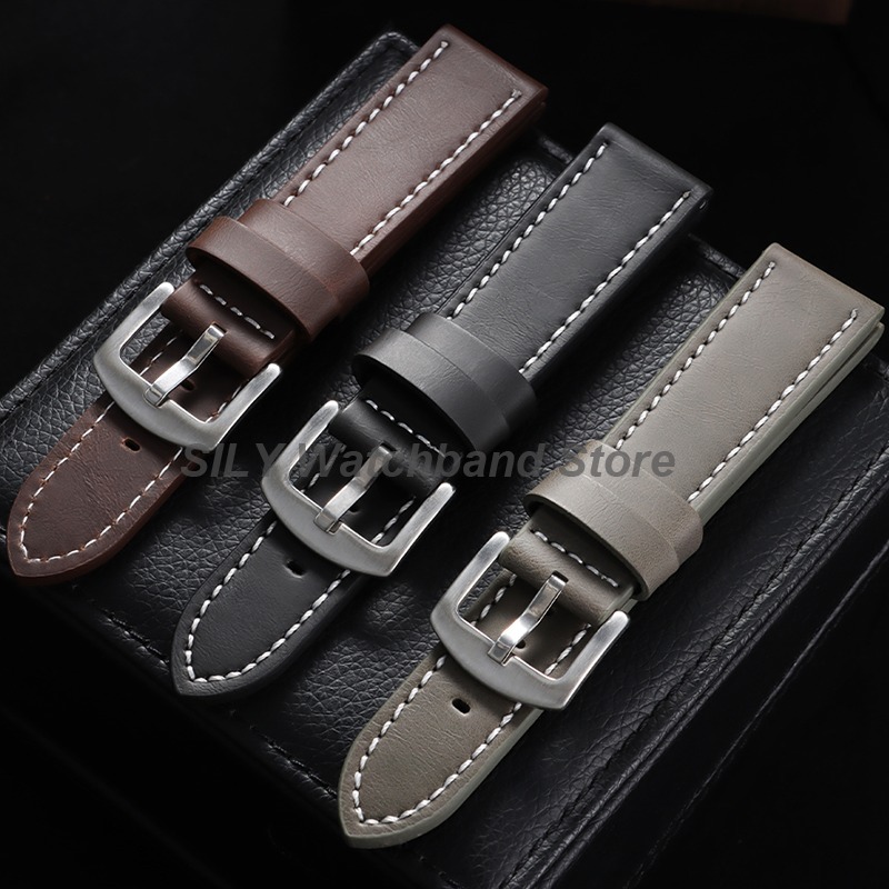 Genuine Leather Watchband 18mm - Canvas Strap Watch recensie en prijs