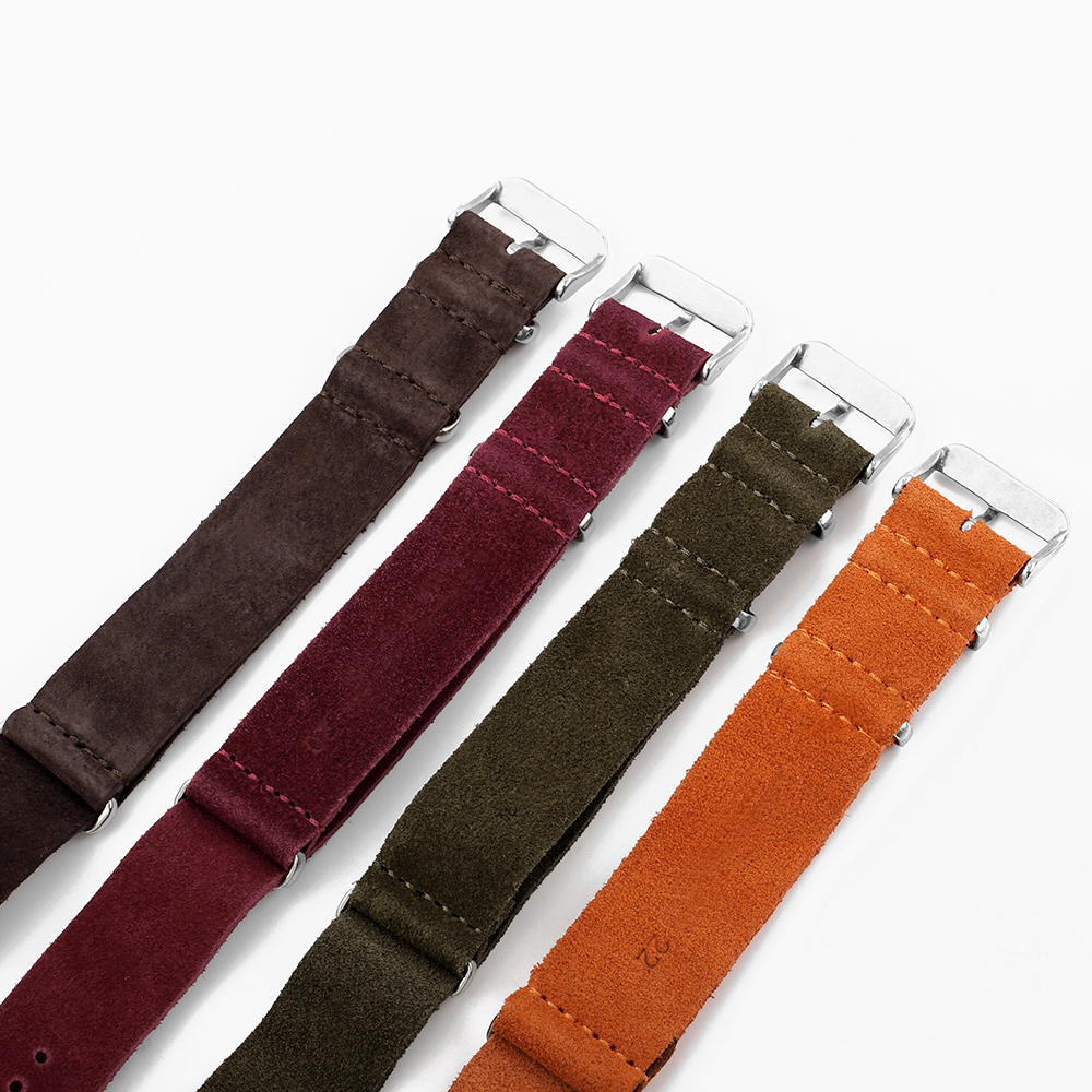 18mm 20mm 22mm Vintage Soft Su - Suede Strap Watch recensie en prijs