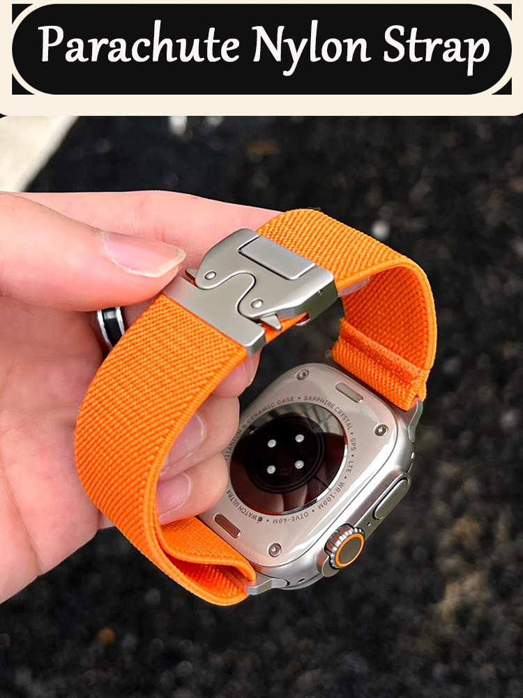 Straps For Apple Watch ultra 2 - Parachute Strap Elastic recensie en prijs