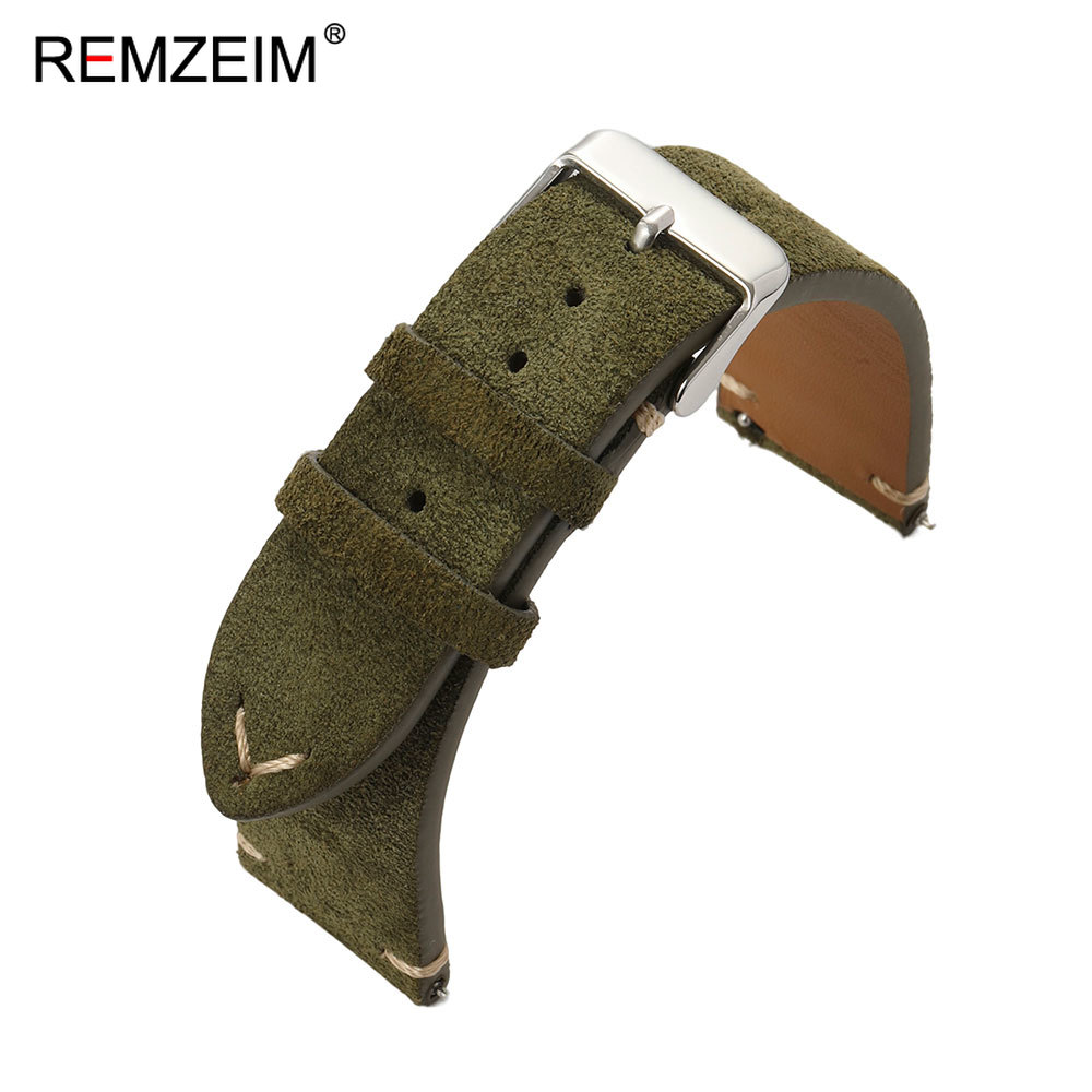 Unisex Suede Leather Watch Bel - Suede Strap Watch recensie en prijs