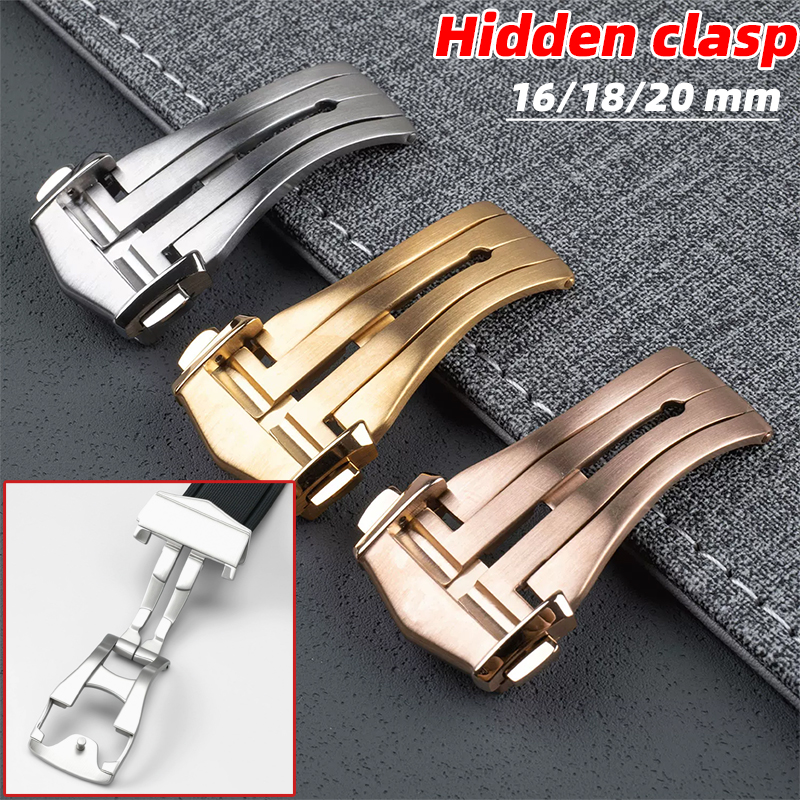 For Omega Deployment Clasp Lea - Butterfly Clasp Deployant recensie en prijs